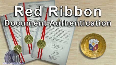 dfa red ribbon|how to remove red ribbon seal philippine.